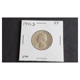 1941 D Washington Quarter