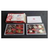 2004 S U.S. Mint Silver Proof Set
