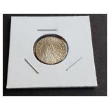 1/10 Ounce Liberty Silver Round .999 Silver