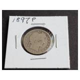 1897 Barber Quarter