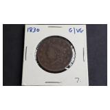 1830 Large Cent