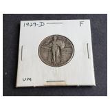 1929 D Standing Liberty Quarter