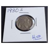 1930 S Buffalo Nickel