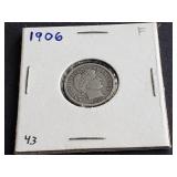 1906 Barber Dime