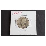 1944 D Washington Quarter