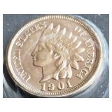 1901 Indian Head Cent