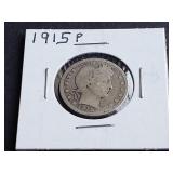 1915 Barber Quarter