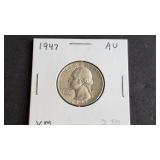 1947 Washington Quarter