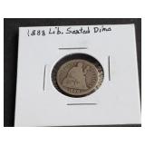 1888 Seated Liberty Dime