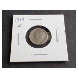 1919 D Mercury Dime