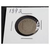 1892 V Nickel