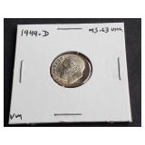1949 D Roosevelt Dime