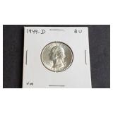 1949 D Washington Quarter