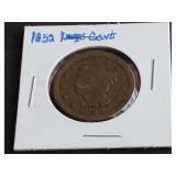 1852 Large Cent
