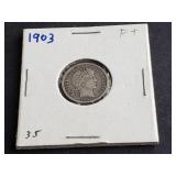 1903 Barber Dime