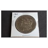1901 O Morgan Silver Dollar