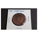 1837 Large Cent