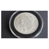 1884 O Morgan Silver Dollar