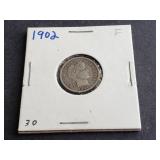 1902 Barber Dime