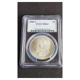 1880 S Morgan Silver Dollar PCGS MS64