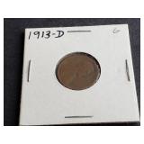 1913 D Lincoln Wheat Cent