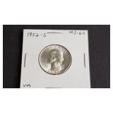 1952 S Washington Quarter