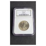 1944 Walking Liberty Half Dollar NGC MS64