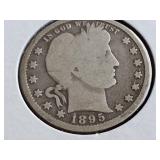 1895 Barber Quarter