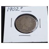 1902 Barber Quarter