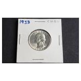 1953 Washington Quarter