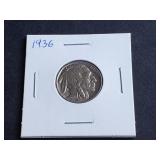 1936 Buffalo Nickel