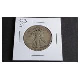 1923 S Walking Liberty Half Dollar