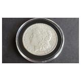 1879 O Morgan Silver Dollar