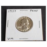 1957 Washington Quarter