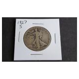 1927 S Walking Liberty Half Dollar