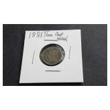 1881 3 Cent Nickel