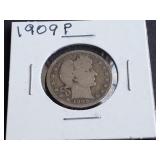 1909 Barber Quarter