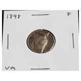 1898 Barber Dime
