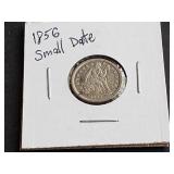 1856 Seated Liberty Dime