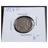 1924 D Buffalo Nickel