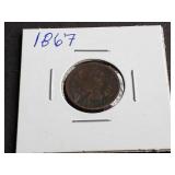 1867 Indian Head Cent