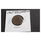1867 2 Cent
