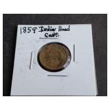 1859 Indian Head Cent