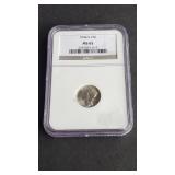 1944 S Mercury Dime NGC MS65