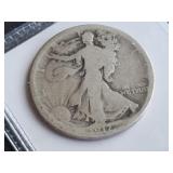 1917 Reverse S Walking Liberty Half Dollar