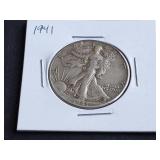1941 Walking Liberty Half Dollar
