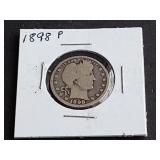 1898 Barber Quarter