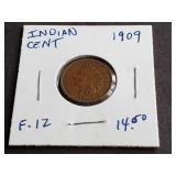 1909 Indian Head Cent