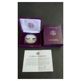 1986 S American Silver Eagle Proof with Box & COA