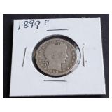 1899 Barber Quarter